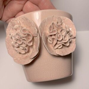 Ceramic decorative pot Pale Pink